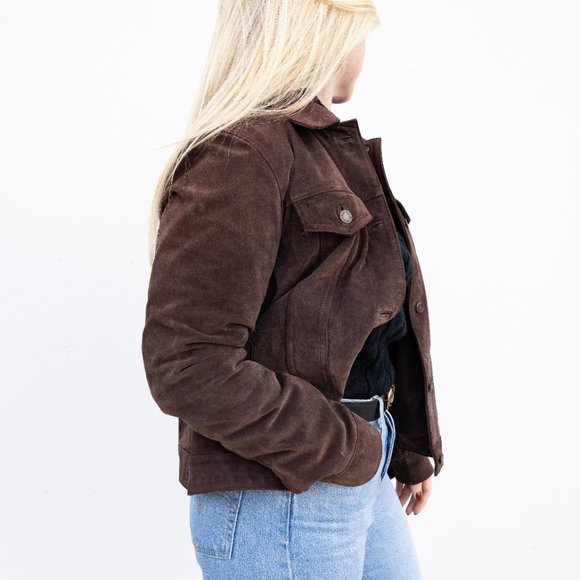 Vintage Brown Leather Jacket - Picture 3 of 7